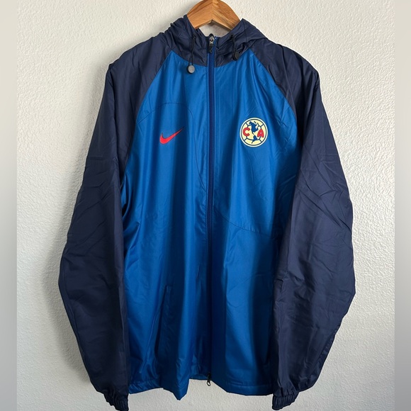 Nike Club America Liga MX Soccer Fleece Athletic Jacket DV5037 Men’s Size Large - Picture 1 of 7